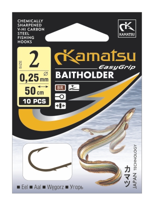 Kamatsu - Návazec Baitholder očko 50cm/10ks vel.6