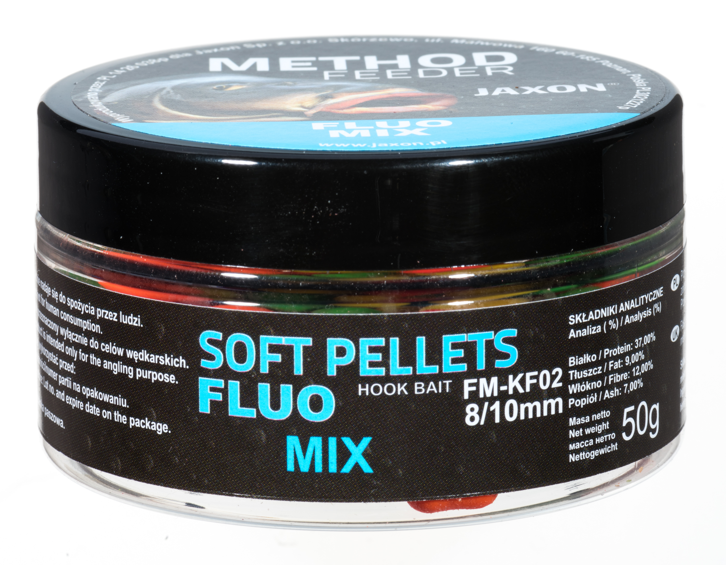 Jaxon  Method Feeder Soft Pelety Fluo 8/10mm 50g